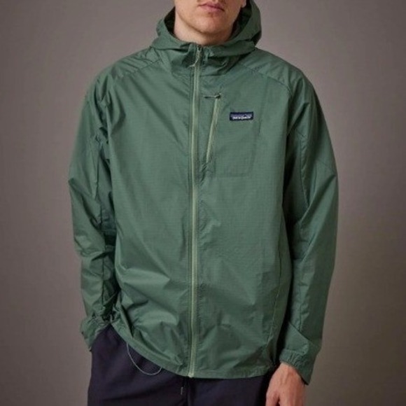 Patagonia Houdini Windbreaker Jacket Mens XXL Green Lightweight Packable - Picture 2 of 11